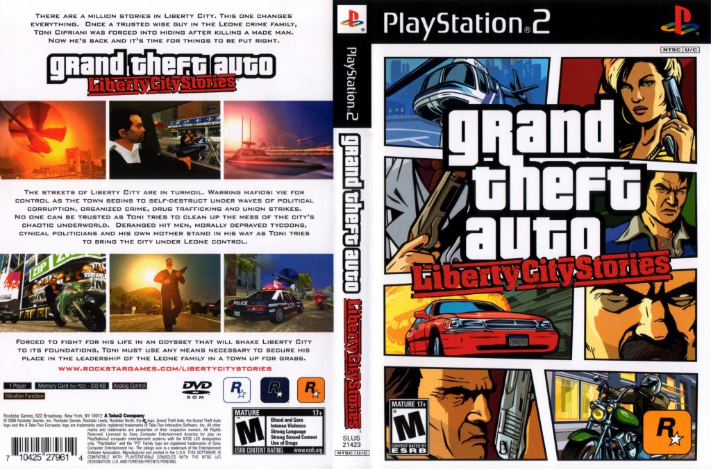 Grand Theft Auto Liberty City Stories COVER | Learn Online DUDE!